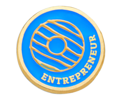 Daisy Cookie Entrepreneur Family Pin-Year 2